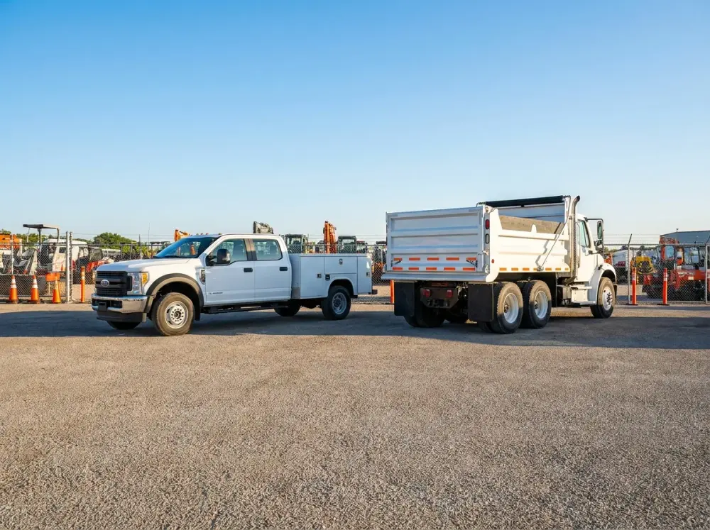 Orion pickup and tipper trucks